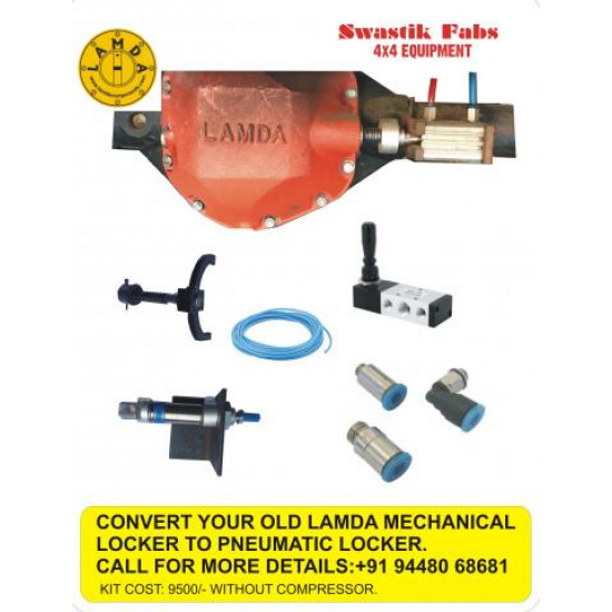LAMDA - Diff Locker - Pneumatic Conversion Kit