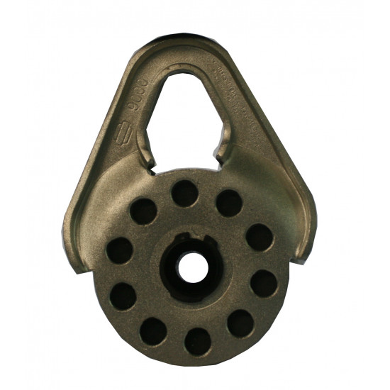 Heavy Duty Snatch Block for Synthetic Ropes - 9000