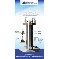 Foot Operated Sanitizer Dispenser