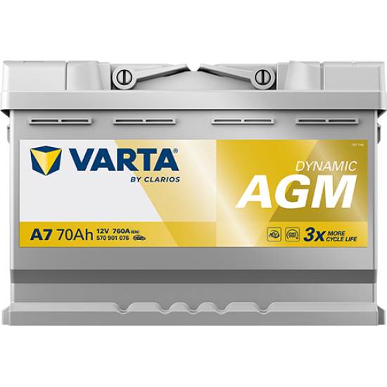 Varta Silver Dynamic AGM A7 (70Ah)