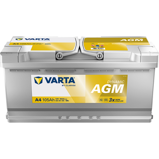 Varta Silver Dynamic AGM A4 (105Ah)