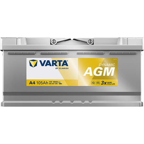 Varta Silver Dynamic AGM A4 (105Ah)