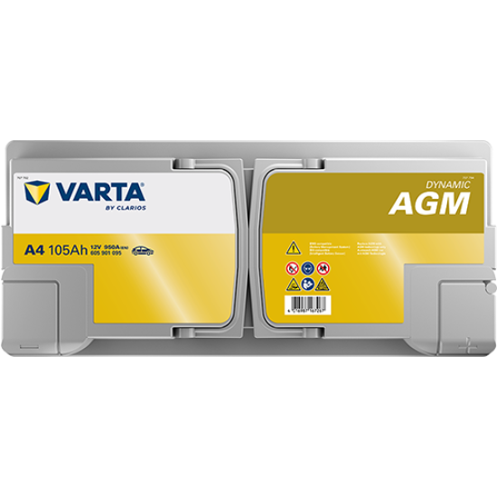 Varta Silver Dynamic AGM A4 (105Ah)