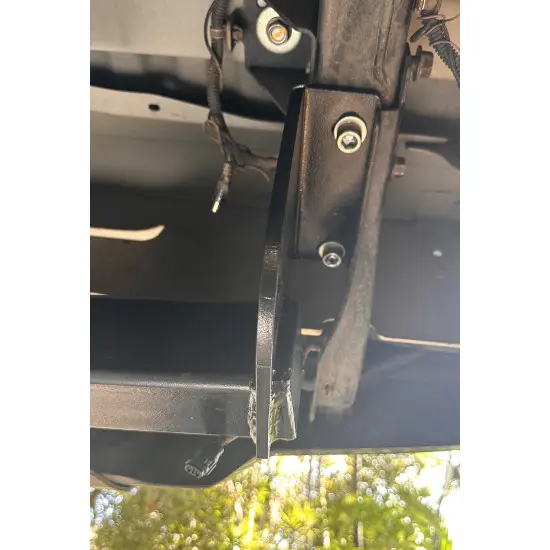 Isuzu v cross tow hitch bar.