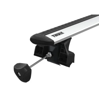 thule roofrack toyota fortuner 2016 onwards (black)