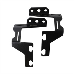 Ditch light brackets HILUX (Stainless steel Black powder coated (Pair)