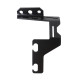 Ditch light brackets HILUX (Stainless steel Black powder coated (Pair)