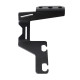 Ditch light brackets HILUX (Stainless steel Black powder coated (Pair)