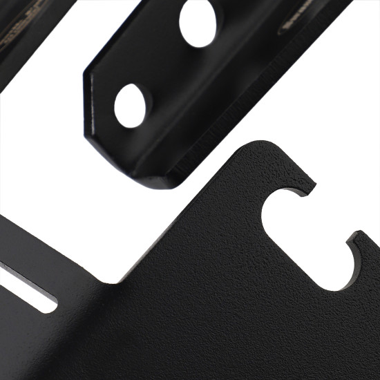 Ditch light brackets Fortuner (Stainless Steel Black) 2018 & Above