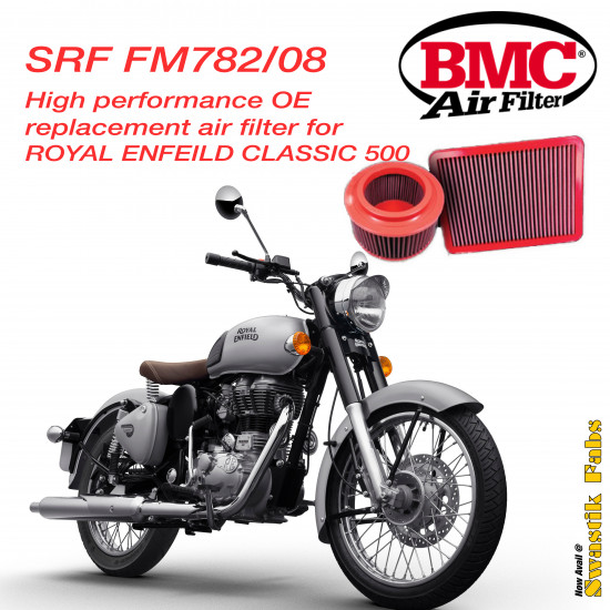 BMC SRF FM782/08 Air Filter for Royal Enfield Classic 500