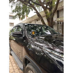 Ditch light brackets Fortuner (Stainless Steel Black) 2018 & Above Ditch light brackets Fortuner (Stainless Steel Black) 2018 & Above