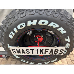 Universal stephny number plate mount (Red)