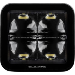 HELLA 358176821 Black Magic LED Series 3.2'' Cube Set - LED Spotlight - Offroad Driving Lights
