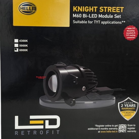 Hella Knight Street M60 Bi -LED module Set ( Suitable for Toyota)