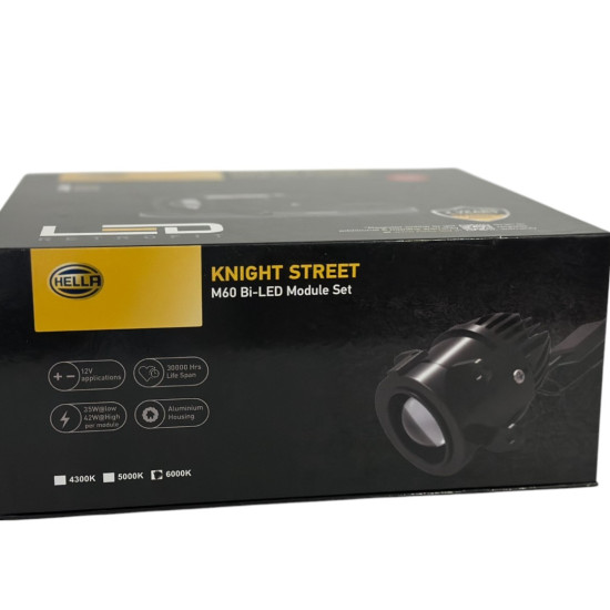 Hella Knight Street M60 Bi -LED module Set ( Suitable for Toyota)