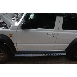 JImny heavy duty side step (Aluminum Anodised)