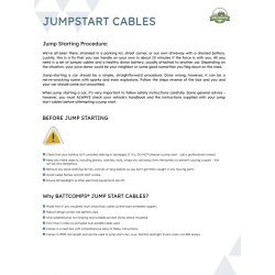  JUMPSTART Cables