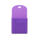 Silicone Car Air Vent Mobile Phone Storage Bag Pocket (Purple)
