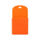 Silicone Car Air Vent Mobile Phone Storage Bag Pocket (orange)