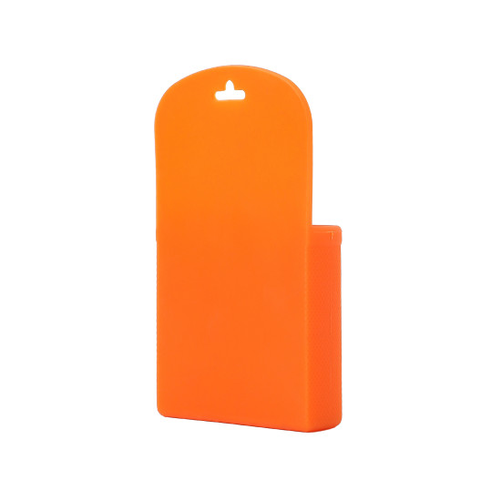 Silicone Car Air Vent Mobile Phone Storage Bag Pocket (orange)