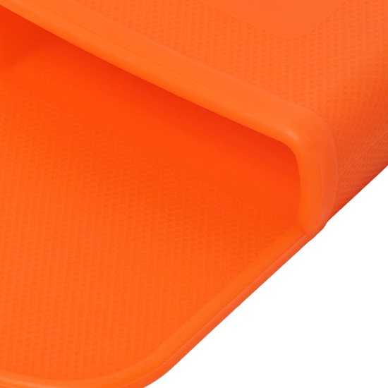 Silicone Car Air Vent Mobile Phone Storage Bag Pocket (orange)