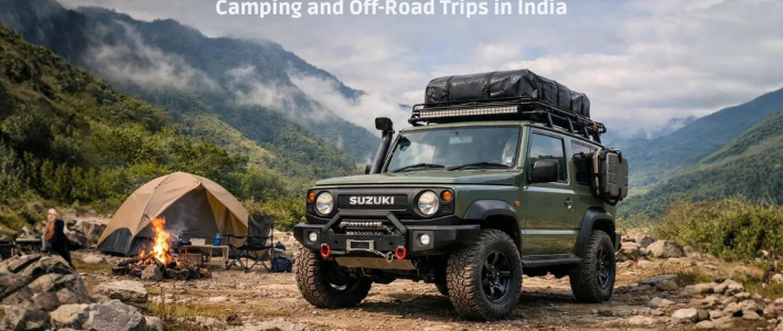 Top Must-Have Suzuki Jimny Accessories for Weekend Camping and Off-Road Trips in India
