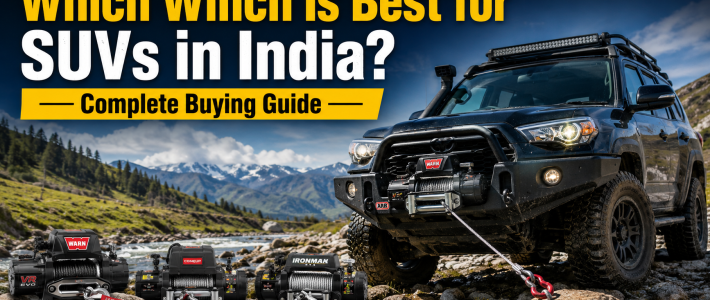 Best Winch for SUV in India: Complete Buying Guide 2026