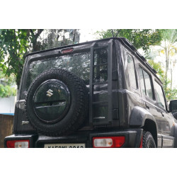 Suzuki Jimny Rear Tail Door Roof Ladder in Aluminium Strong and Light