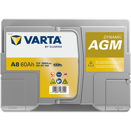 VARTA Dynamic AGM A8 (60 Ah)
