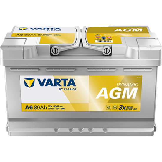 Varta Silver Dynamic AGM A6 (80Ah)